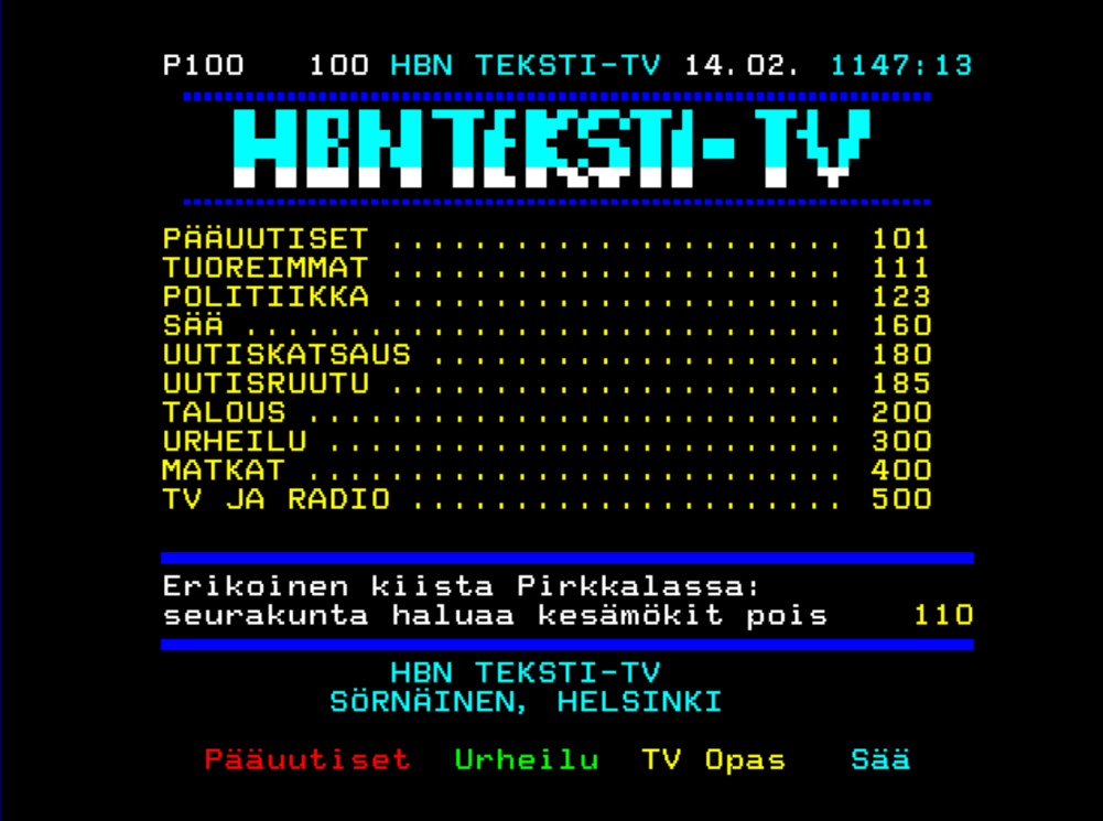 HBN home page